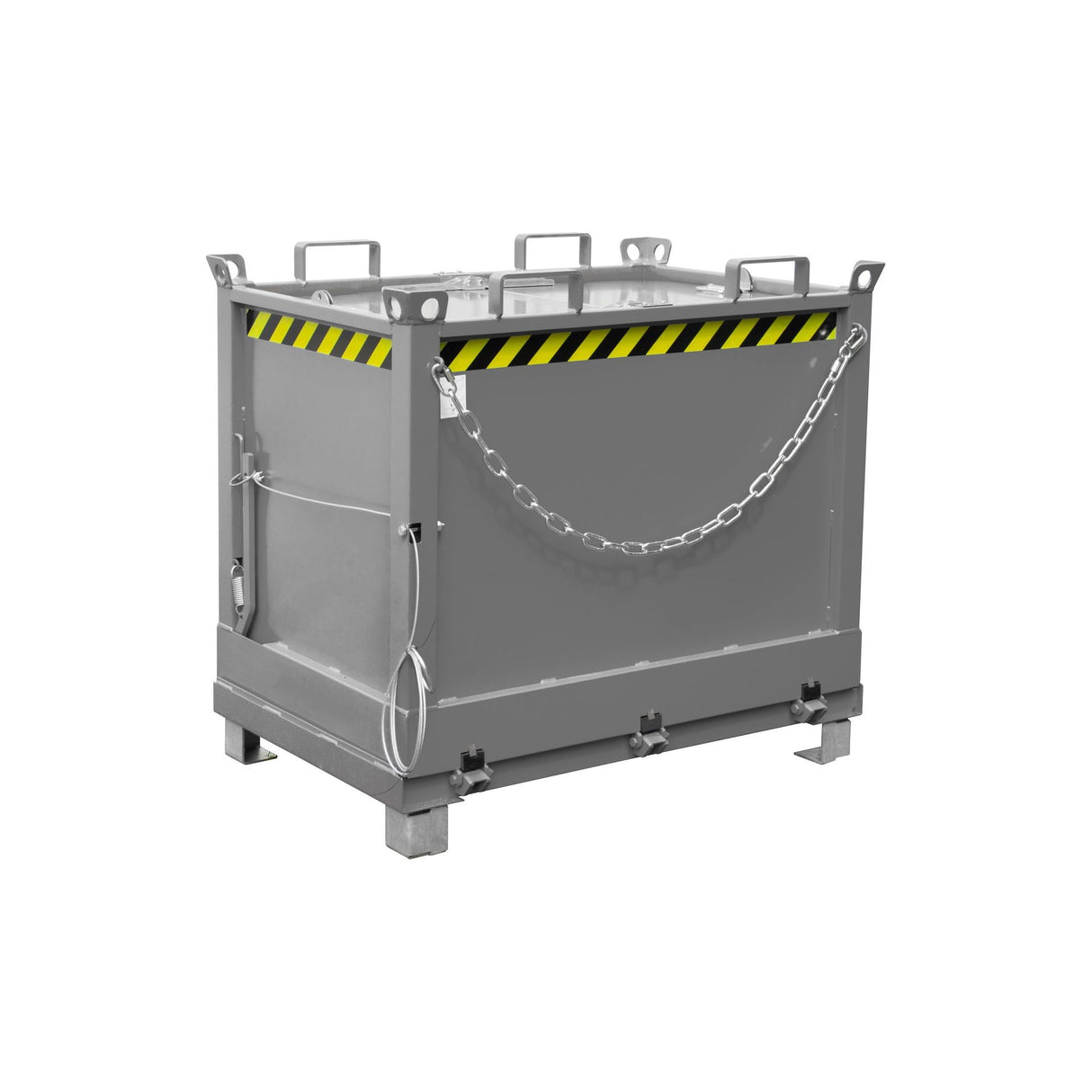 BAUER Südlohn Klappbodenbehälter Typ FB 750 RAL 7005 Mausgrau - Art.-Nr. 4417-29-6000-5