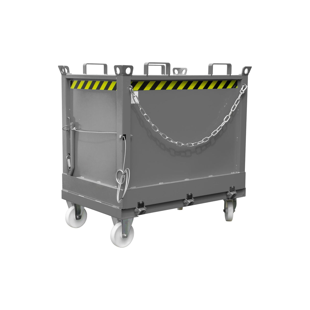 BAUER Südlohn Klappbodenbehälter Typ FB 750 RAL 7005 Mausgrau - Art.-Nr. 4417-29-6000-5