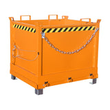BAUER Südlohn Klappbodenbehälter Typ FB 1000 RAL 2000 Gelborange - Art.-Nr. 4417-33-6000-1