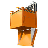 BAUER Südlohn Klappbodenbehälter Typ FB 1000 RAL 2000 Gelborange - Art.-Nr. 4417-33-6000-1