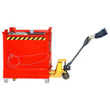 BAUER Südlohn Klappbodenbehälter Typ FB 1000 RAL 3000 Feuerrot - Art.-Nr. 4417-33-6000-2