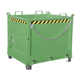 BAUER Südlohn Klappbodenbehälter Typ FB 1000 RAL 6011 Resedagrün - Art.-Nr. 4417-33-6000-4