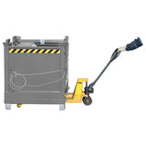 BAUER Südlohn Klappbodenbehälter Typ FB 1000 RAL 7005 Mausgrau - Art.-Nr. 4417-33-6000-5