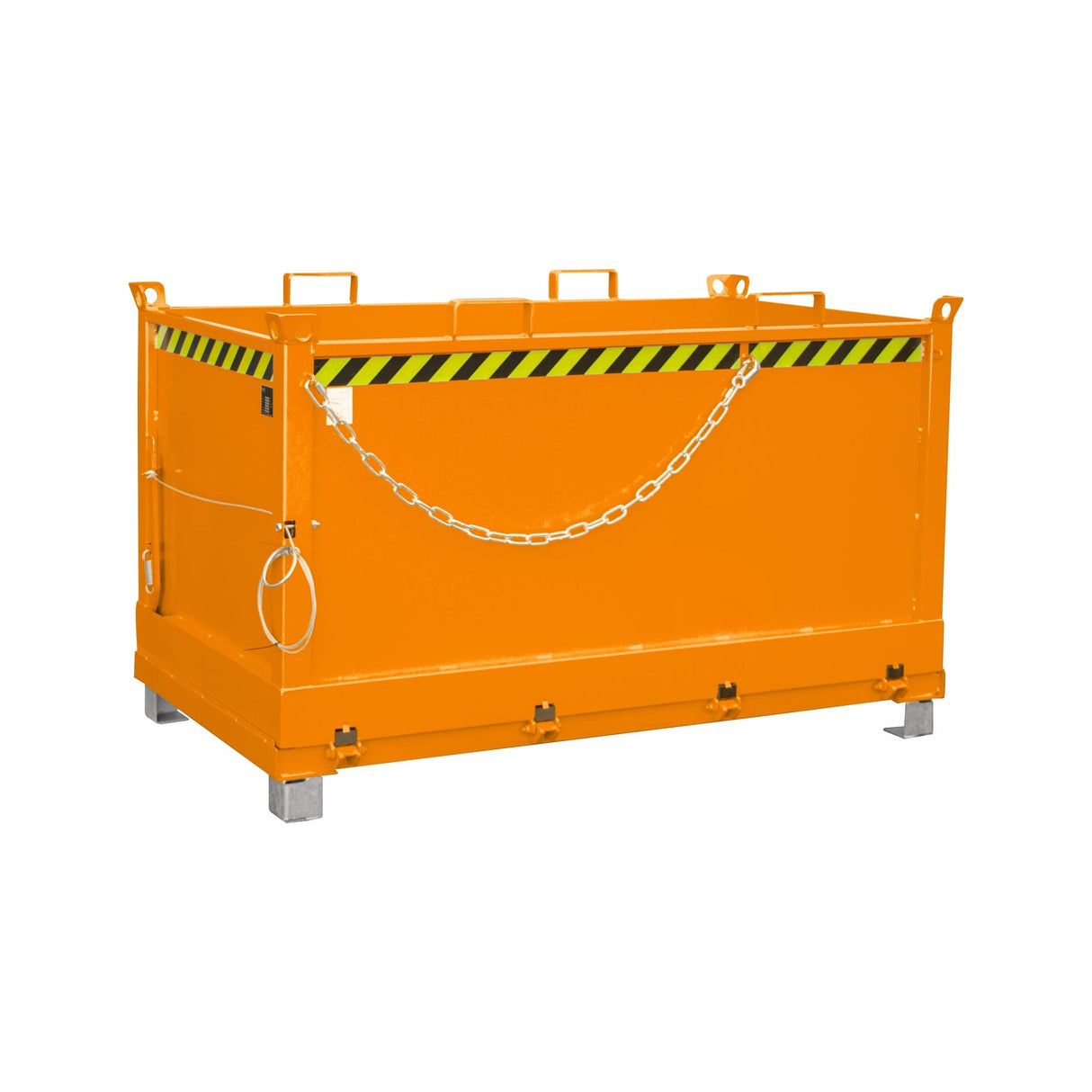 BAUER Südlohn Klappbodenbehälter Typ FB 1500 RAL 2000 Gelborange - Art.-Nr. 4417-37-6000-1