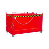 BAUER Südlohn Klappbodenbehälter Typ FB 1500 RAL 3000 Feuerrot - Art.-Nr. 4417-37-6000-2