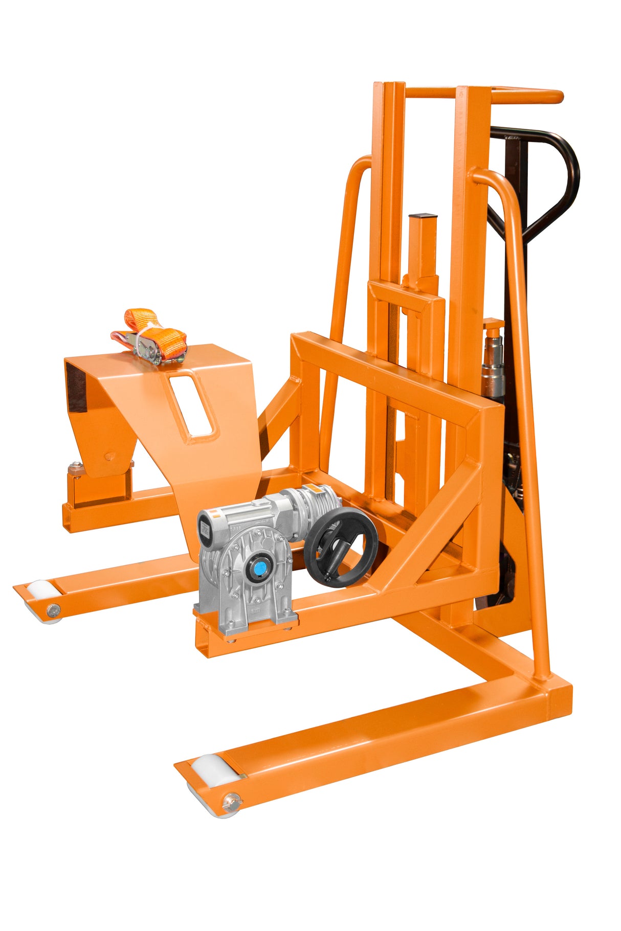 BAUER Südlohn Fassheberoller Typ FHR 600 F RAL 2000 Gelborange - Art.-Nr. 4419-11-0000-1