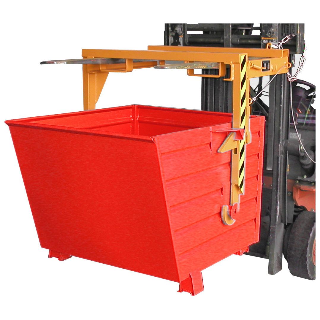 BAUER Südlohn Stapelkipper Typ BSK 90 RAL 3000 Feuerrot - Art.-Nr. 4420-04-0000-2