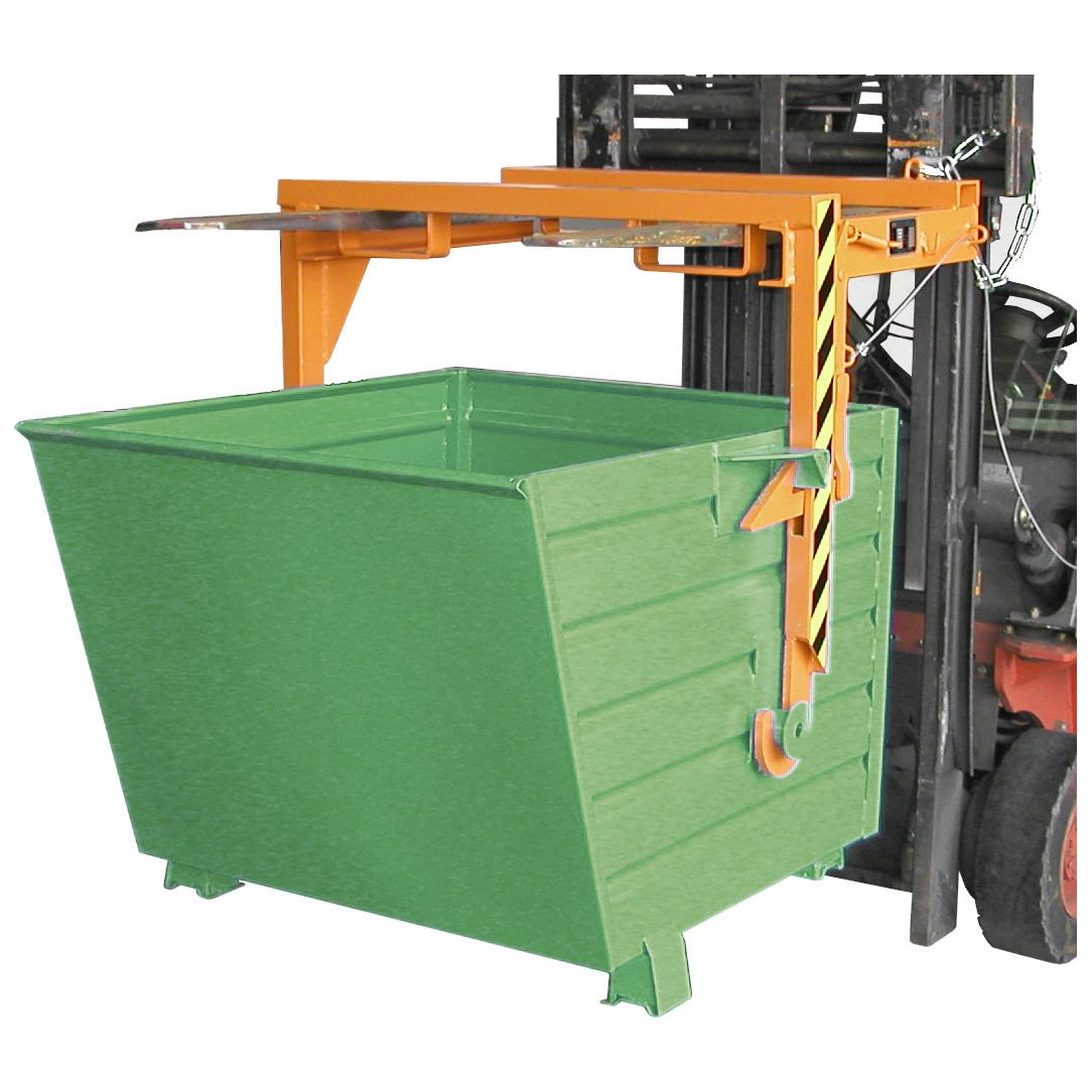 BAUER Südlohn Stapelkipper Typ BSK 90 RAL 6011 Resedagrün - Art.-Nr. 4420-04-0000-4