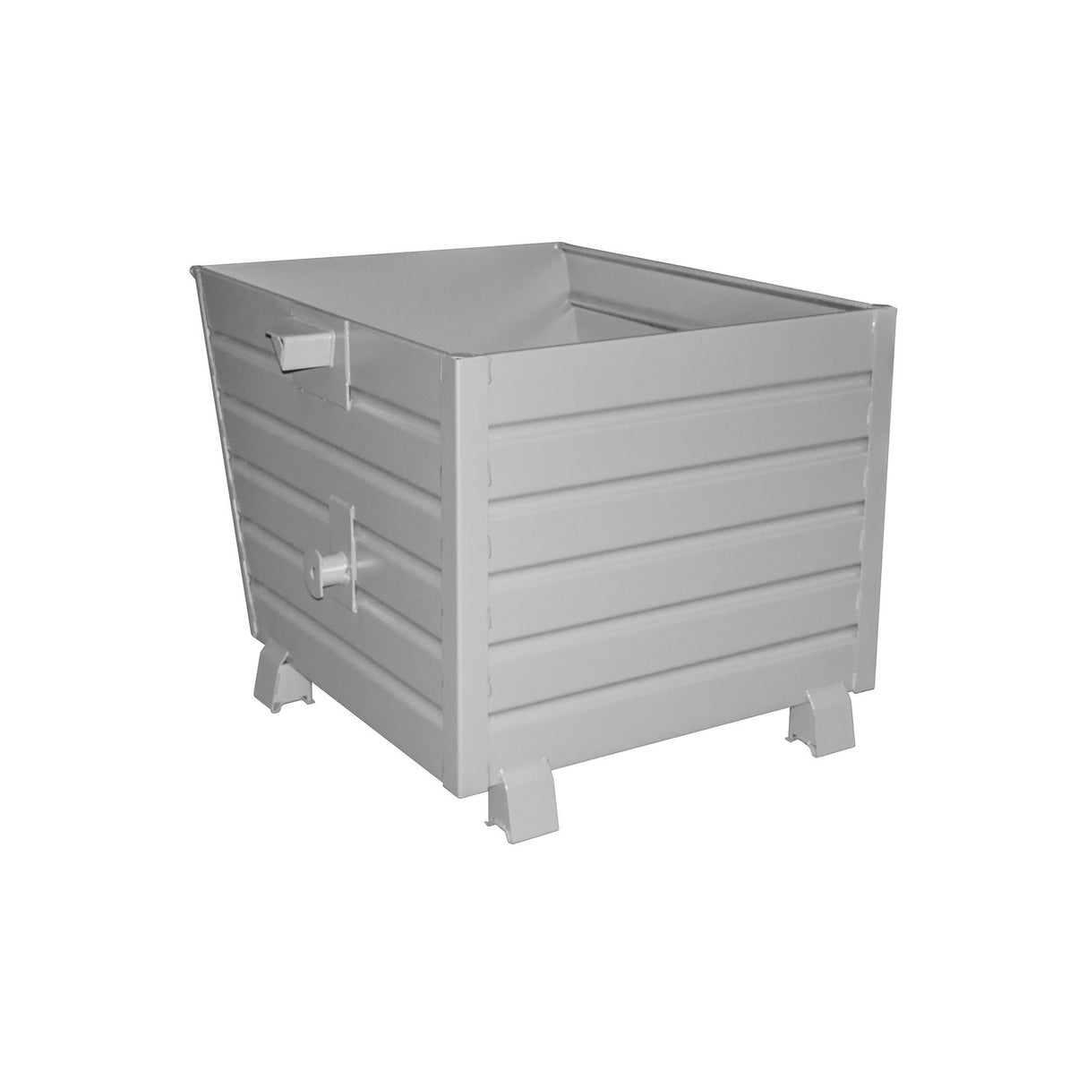 BAUER Südlohn Stapelkipper Typ BSK 90 RAL 7005 Mausgrau - Art.-Nr. 4420-04-0000-5