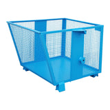 BAUER Südlohn Gitterbehälter Typ BSK-G 90 RAL 5012 Lichtblau - Art.-Nr. 4420-07-0000-3