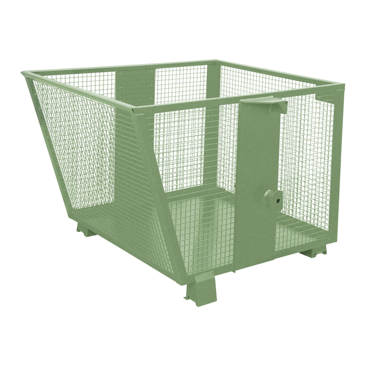 BAUER Südlohn Gitterbehälter Typ BSK-G 90 RAL 6011 Resedagrün - Art.-Nr. 4420-07-0000-4