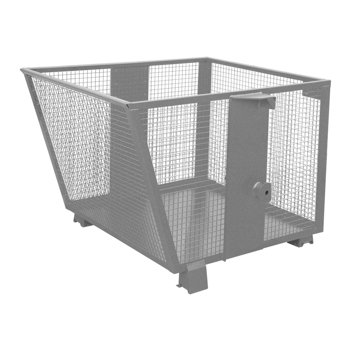 BAUER Südlohn Gitterbehälter Typ BSK-G 90 RAL 7005 Mausgrau - Art.-Nr. 4420-07-0000-5