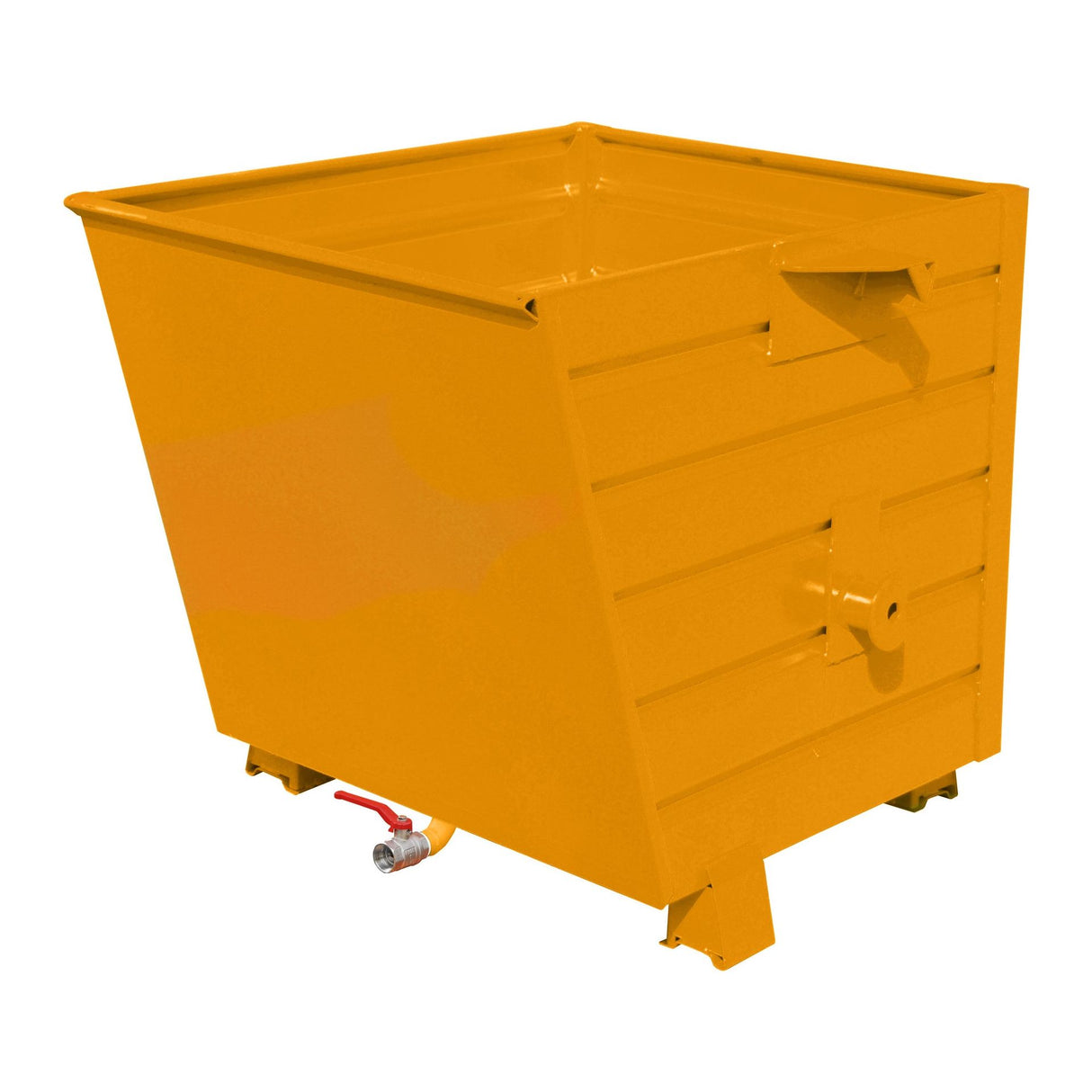 BAUER Südlohn Späne-Stapelkipper Typ BSL 55 RAL 2000 Gelborange - Art.-Nr. 4420-16-0000-1