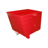 BAUER Südlohn Späne-Stapelkipper Typ BSL 70 RAL 3000 Feuerrot - Art.-Nr. 4420-17-0000-2