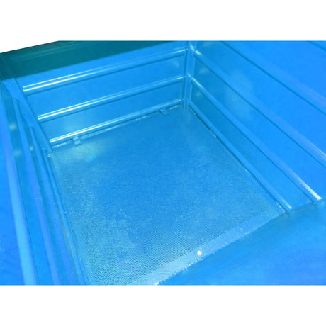 BAUER Südlohn Späne-Stapelkipper Typ BSL 90 RAL 5012 Lichtblau - Art.-Nr. 4420-18-0000-3