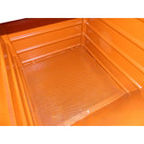 BAUER Südlohn Späne-Stapelkipper Typ BSL 150 RAL 2000 Gelborange - Art.-Nr. 4420-19-0000-1