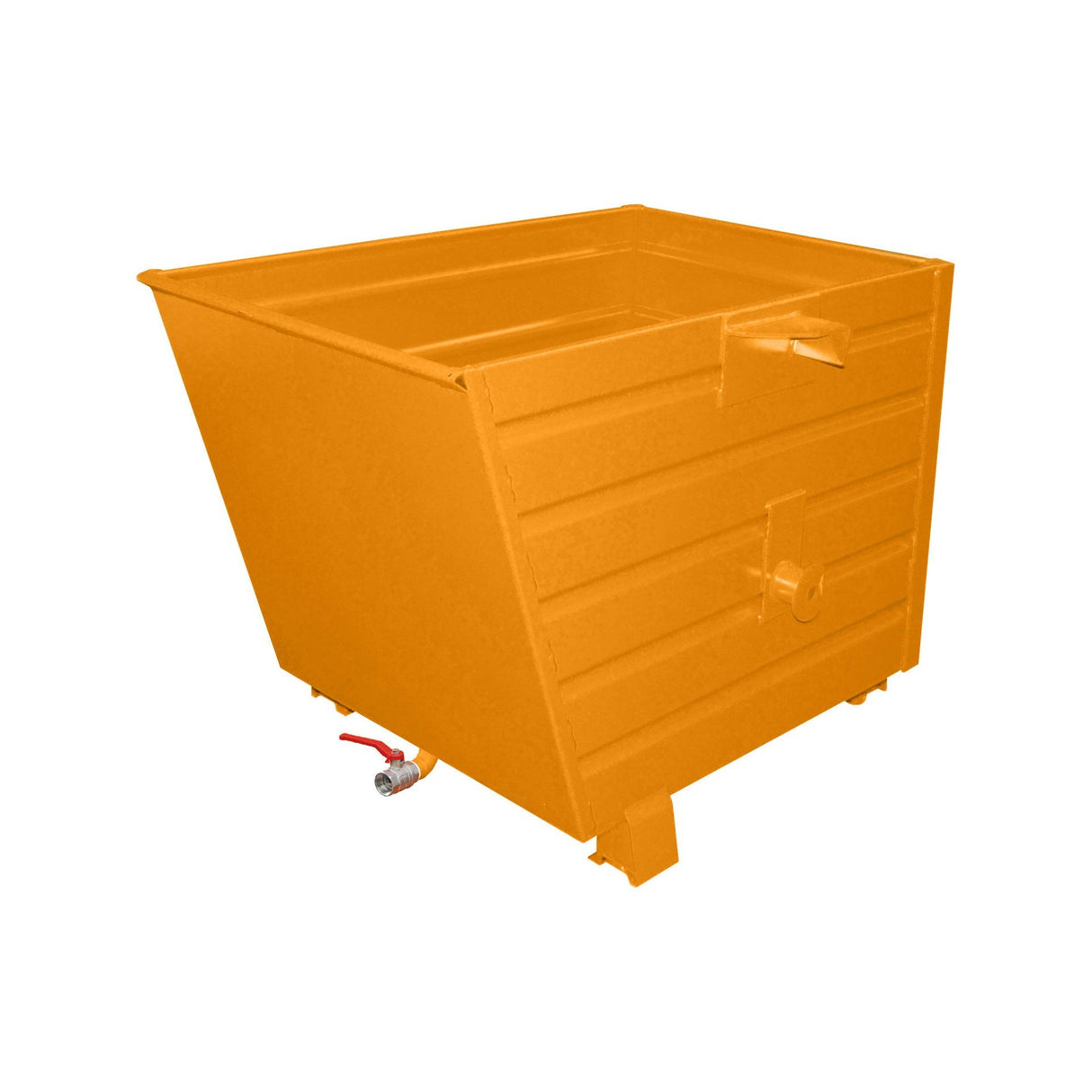 BAUER Südlohn Späne-Stapelkipper Typ BSS 70 RAL 2000 Gelborange - Art.-Nr. 4420-63-0000-1