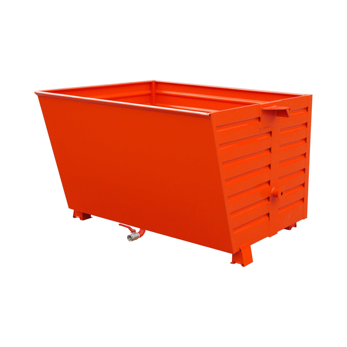 BAUER Südlohn Späne-Stapelkipper Typ BSS 150 RAL 3000 Feuerrot - Art.-Nr. 4420-65-0000-2