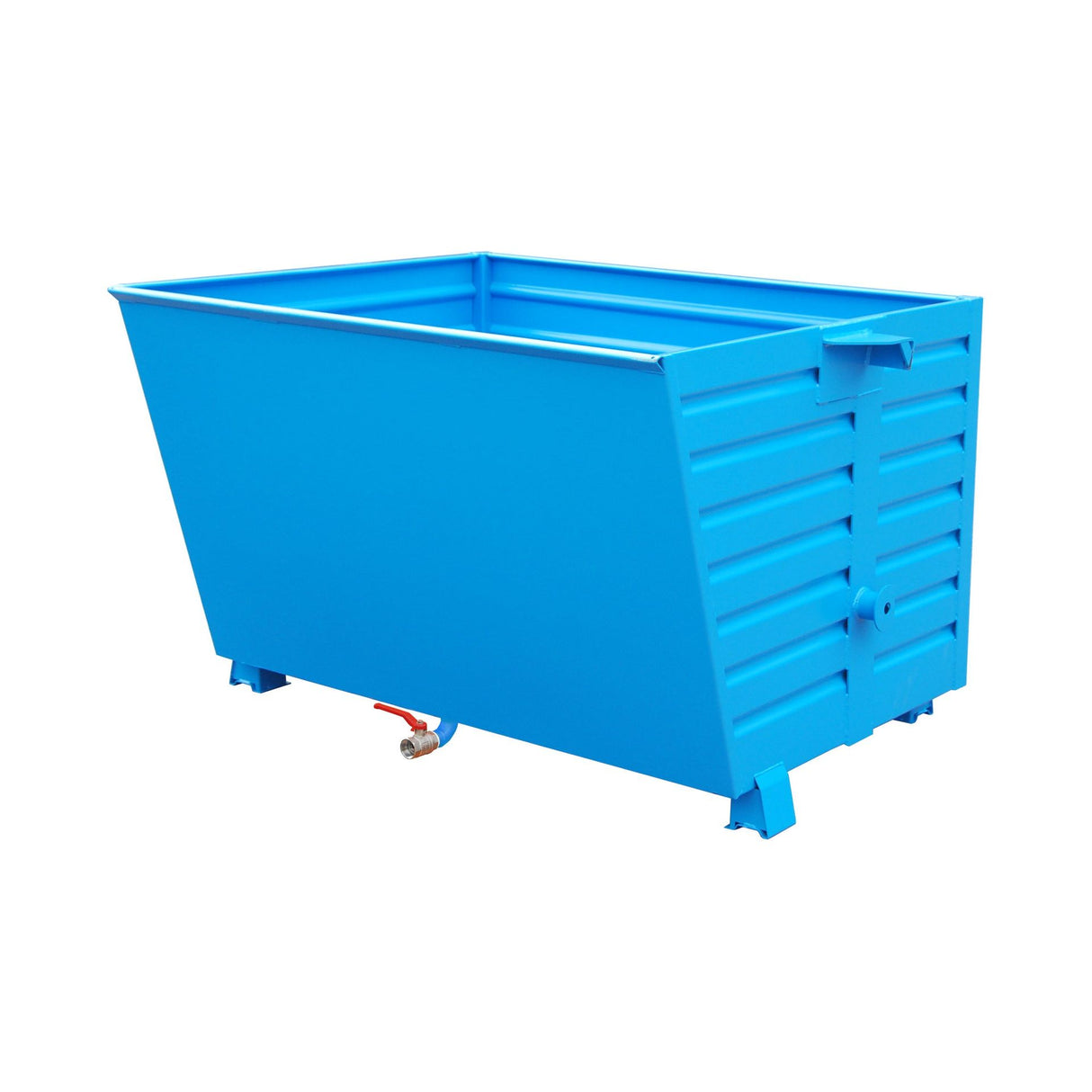 BAUER Südlohn Späne-Stapelkipper Typ BSS 150 RAL 5012 Lichtblau - Art.-Nr. 4420-65-0000-3