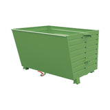 BAUER Südlohn Späne-Stapelkipper Typ BSS 150 RAL 6011 Resedagrün - Art.-Nr. 4420-65-0000-4