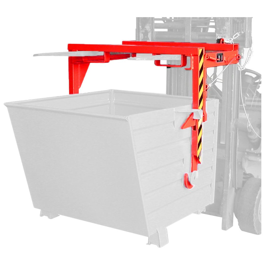 BAUER Südlohn Traverse für Stapelkipper Typ BST 70 RAL 3000 Feuerrot - Art.-Nr. 4421-24-0000-2