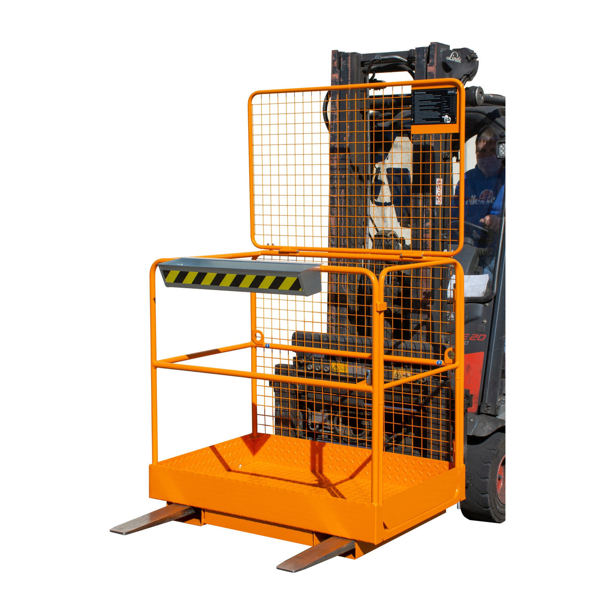 BAUER Südlohn Sicherheitskorb Typ SIKO RAL 2000 Gelborange - Art.-Nr. 4427-31-0000-1