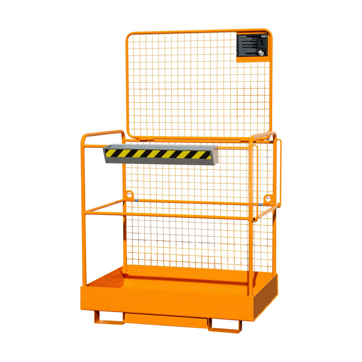 BAUER Südlohn Sicherheitskorb Typ SIKO-G RAL 2000 Gelborange - Art.-Nr. 4427-40-0000-1