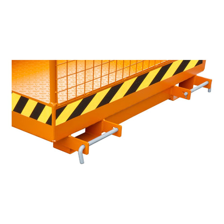 BAUER Südlohn Sicherheitskorb Typ SIKO-G RAL 2000 Gelborange - Art.-Nr. 4427-40-0000-1