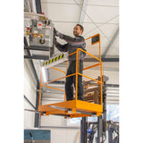 BAUER Südlohn Sicherheitskorb Typ SIKO-G RAL 2000 Gelborange - Art.-Nr. 4427-40-0000-1