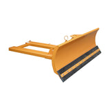 BAUER Südlohn Schneeschieber Typ SCH-G 180 RAL 2000 Gelborange - Art.-Nr. 4428-06-0000-1