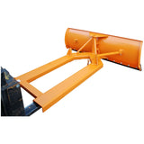 BAUER Südlohn Schneeschieber Typ SCH-G 180 RAL 2000 Gelborange - Art.-Nr. 4428-06-0000-1