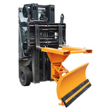 BAUER Südlohn Schneepflug Typ SCH-P-G 210 RAL 2000 Gelborange - Art.-Nr. 4428-43-0000-1