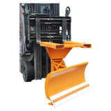 BAUER Südlohn Schneepflug Typ SCH-P-V 150 RAL 2000 Gelborange - Art.-Nr. 4428-45-0000-1