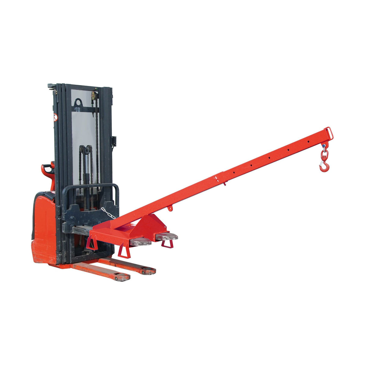 BAUER Südlohn Lastarm Typ LAT 25-1,0 RAL 3000 Feuerrot - Art.-Nr. 4430-14-0000-2