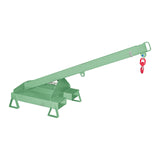 BAUER Südlohn Lastarm Typ LAT 25-1,0 RAL 6011 Resedagrün - Art.-Nr. 4430-14-0000-4