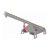 BAUER Südlohn Lastarm Typ LAT 25-1,0 RAL 7005 Mausgrau - Art.-Nr. 4430-14-0000-5