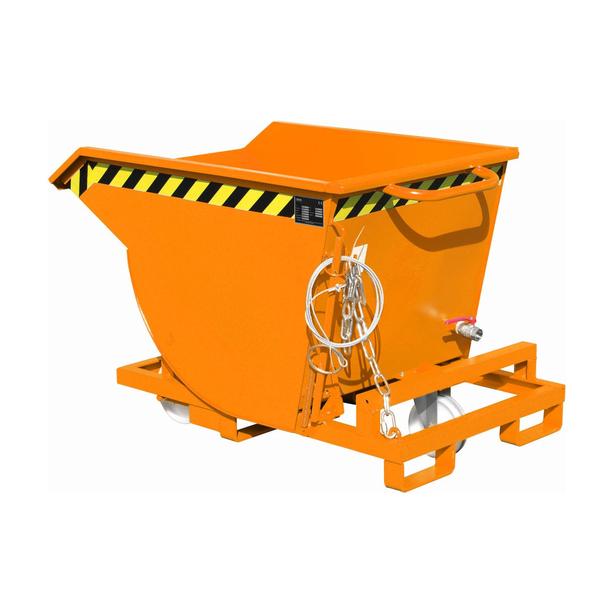 BAUER Südlohn Späne-Kippbehälter Typ SKM 30 RAL 2000 Gelborange - Art.-Nr. 4432-01-0000-1