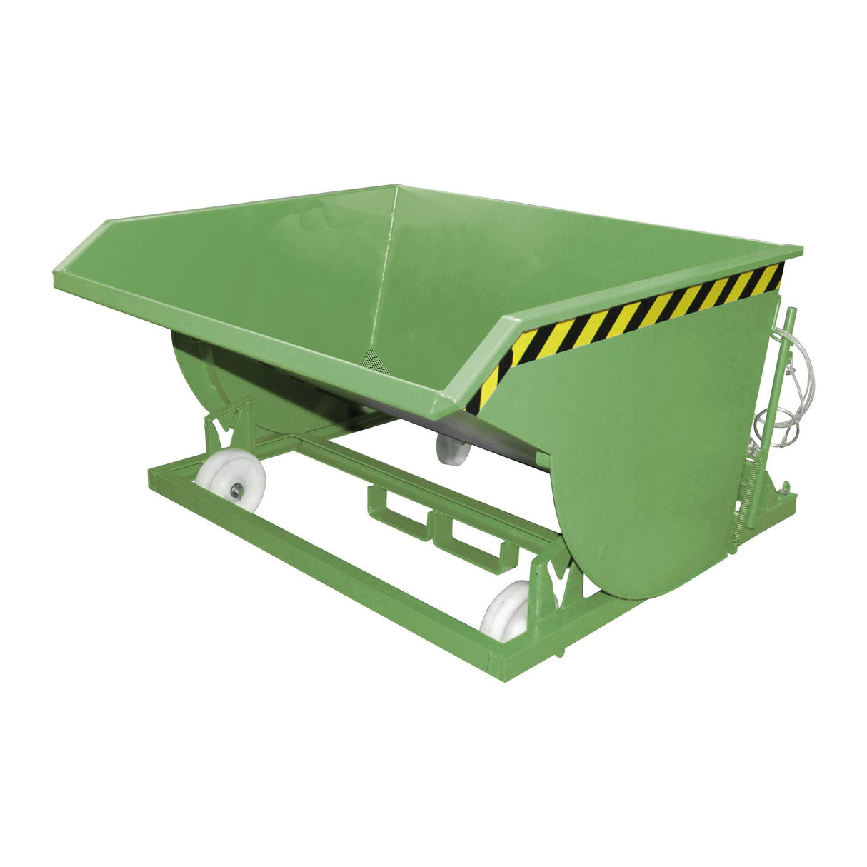 BAUER Südlohn Späne-Kippbehälter Typ SKM 50 RAL 6011 Resedagrün - Art.-Nr. 4432-02-0000-4