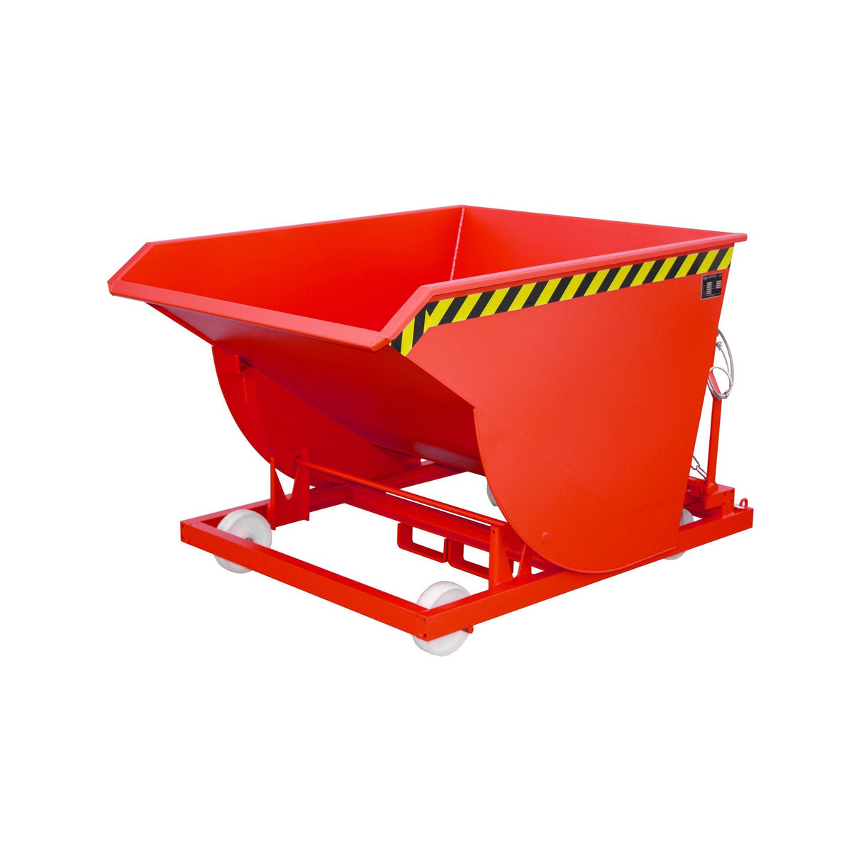 BAUER Südlohn Späne-Kippbehälter Typ SKM 75 RAL 3000 Feuerrot - Art.-Nr. 4432-03-0000-2