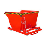 BAUER Südlohn Späne-Kippbehälter Typ SKM 75 RAL 3000 Feuerrot - Art.-Nr. 4432-03-0000-2