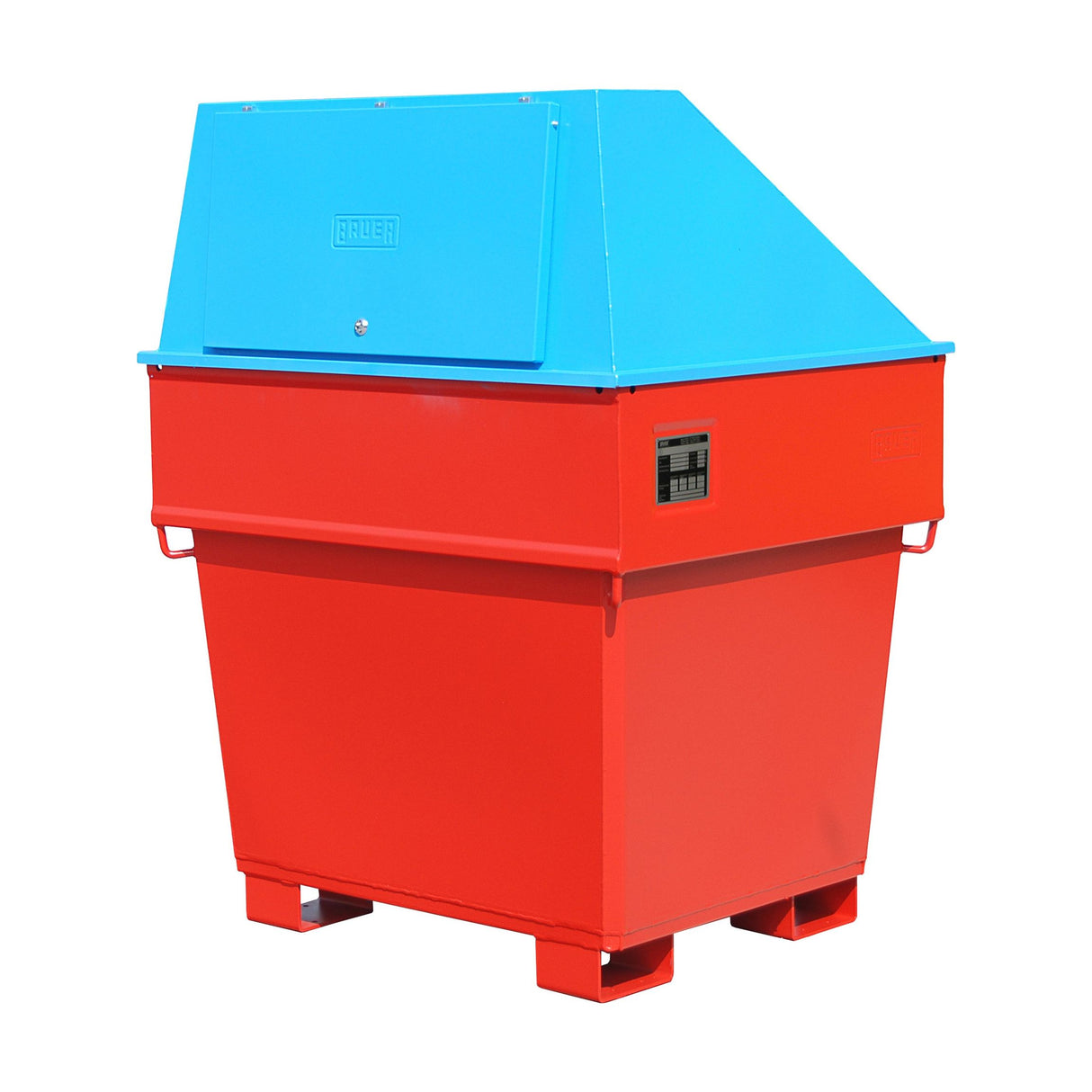 BAUER Südlohn MobiCont Typ MD 800 RAL 3000 Feuerrot - Art.-Nr. 4436-18-0000-2