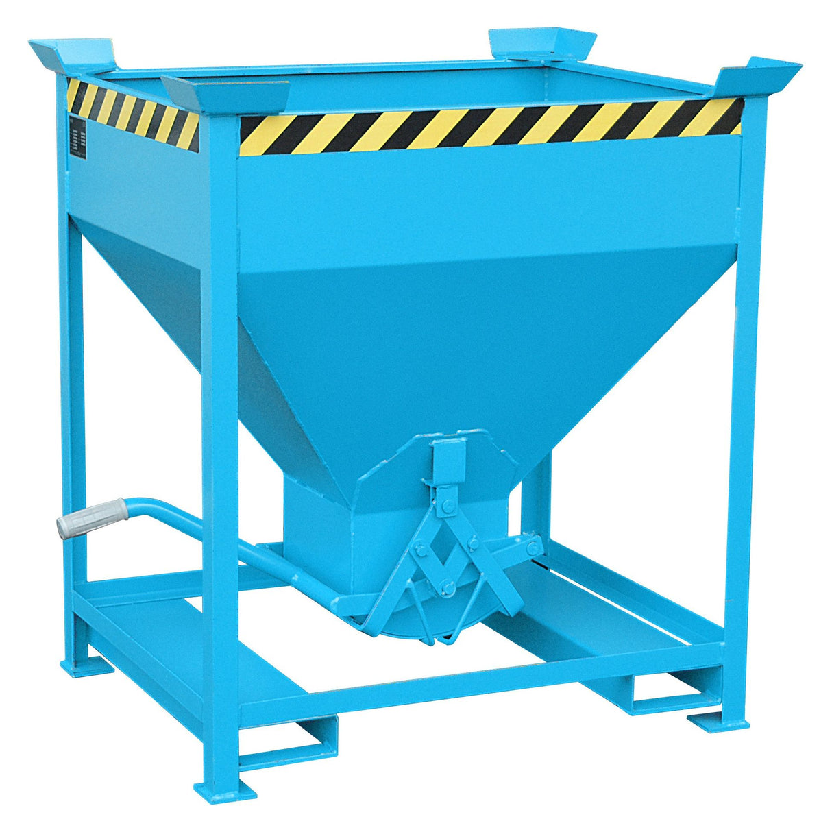 BAUER Südlohn Silobehälter Typ SG 375 RAL 5012 Lichtblau - Art.-Nr. 4437-01-0000-3