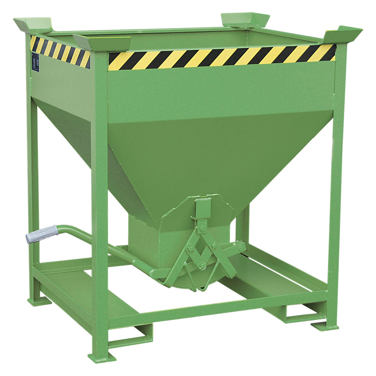 BAUER Südlohn Silobehälter Typ SG 375 RAL 6011 Resedagrün - Art.-Nr. 4437-01-0000-4