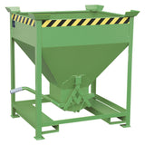 BAUER Südlohn Silobehälter Typ SG 375 RAL 6011 Resedagrün - Art.-Nr. 4437-01-0000-4