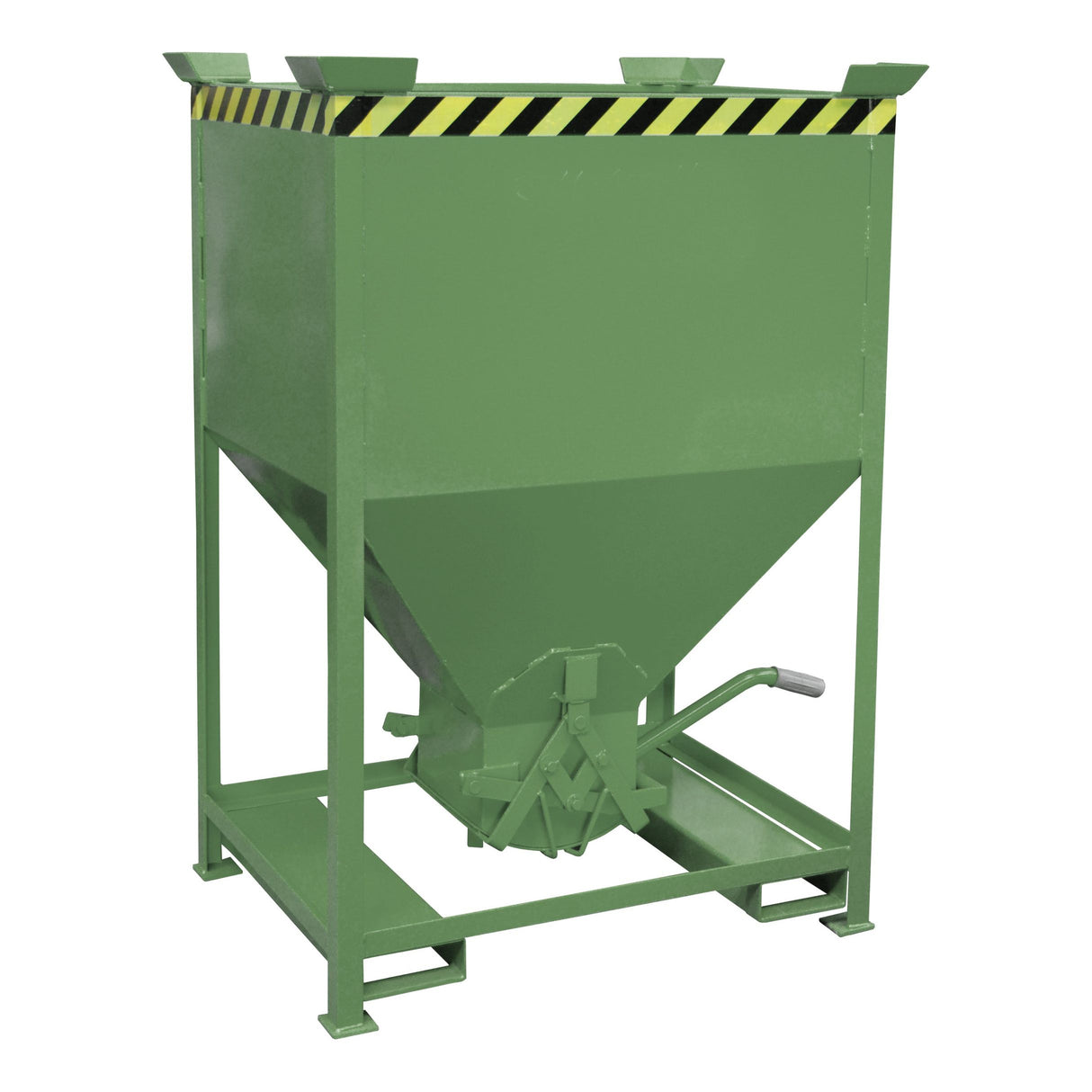 BAUER Südlohn Silobehälter Typ SG 600 RAL 6011 Resedagrün - Art.-Nr. 4437-02-0000-4