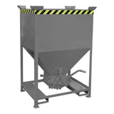 BAUER Südlohn Silobehälter Typ SG 600 RAL 7005 Mausgrau - Art.-Nr. 4437-02-0000-5