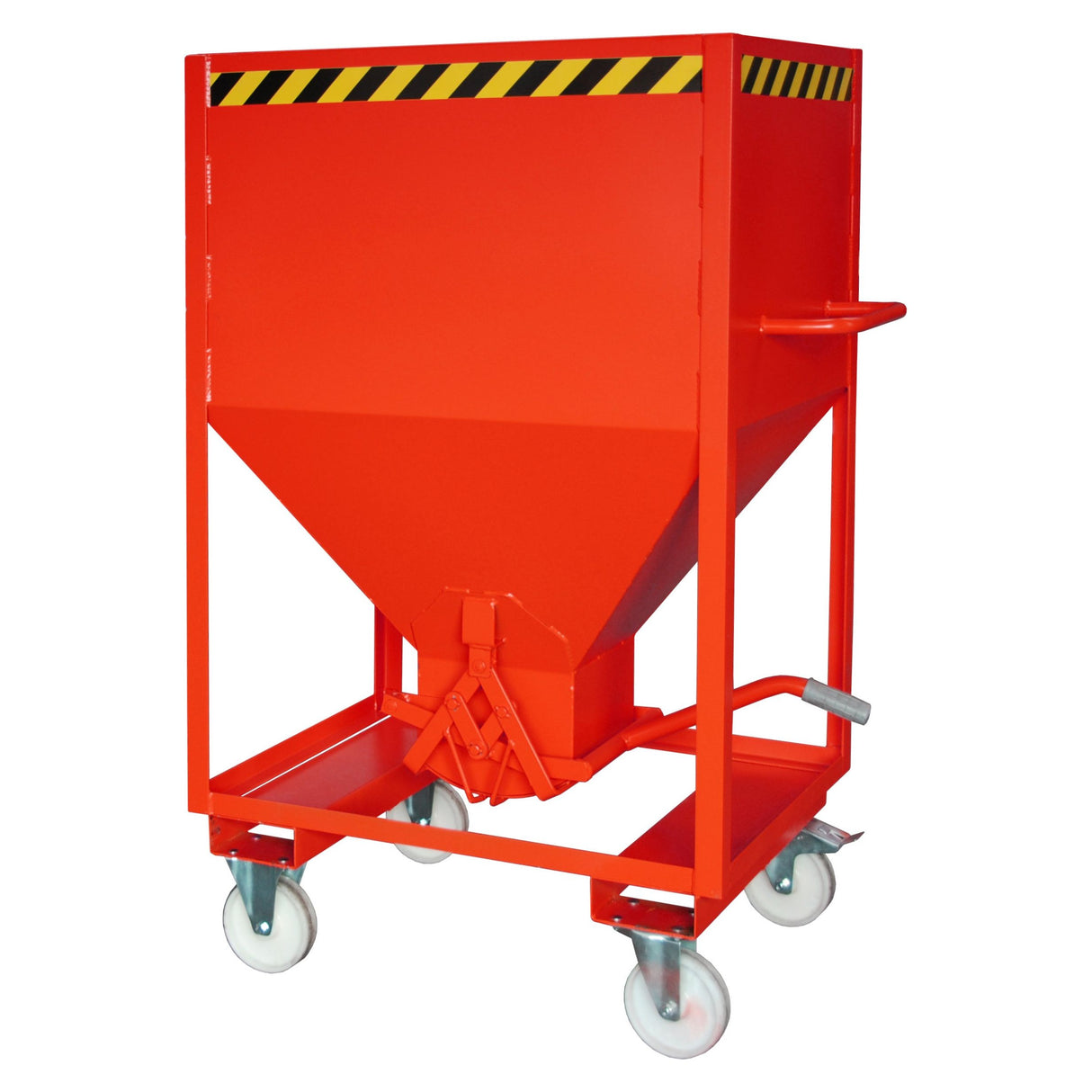 BAUER Südlohn Silobehälter Typ SRE 600 RAL 3000 Feuerrot - Art.-Nr. 4437-04-0000-2