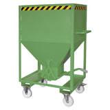 BAUER Südlohn Silobehälter Typ SRE 600 RAL 6011 Resedagrün - Art.-Nr. 4437-04-0000-4