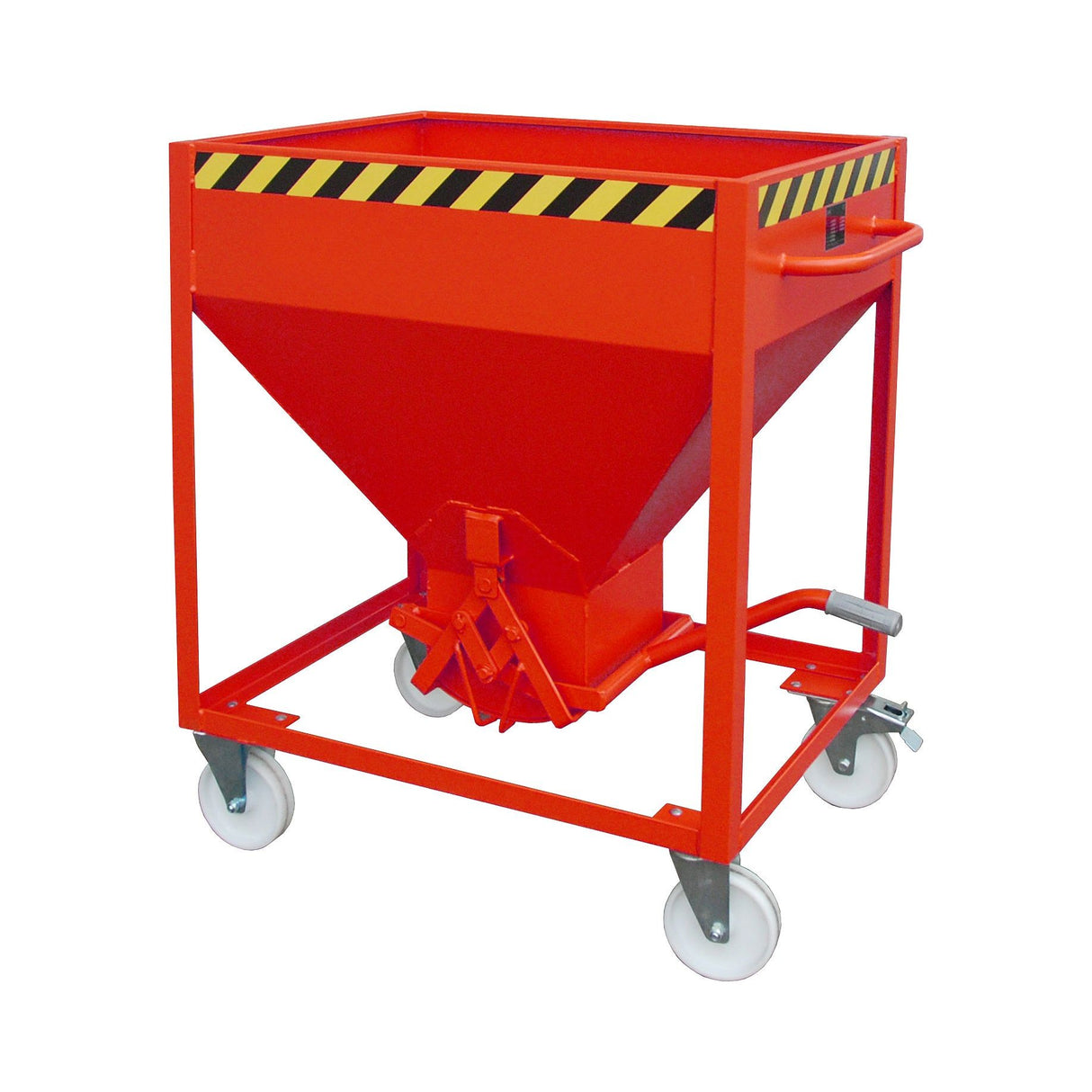 BAUER Südlohn Silobehälter Typ SR 375 RAL 3000 Feuerrot - Art.-Nr. 4437-05-0000-2