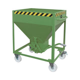 BAUER Südlohn Silobehälter Typ SR 375 RAL 6011 Resedagrün - Art.-Nr. 4437-05-0000-4